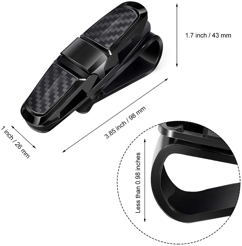 Sunglasses Car Visor Holder