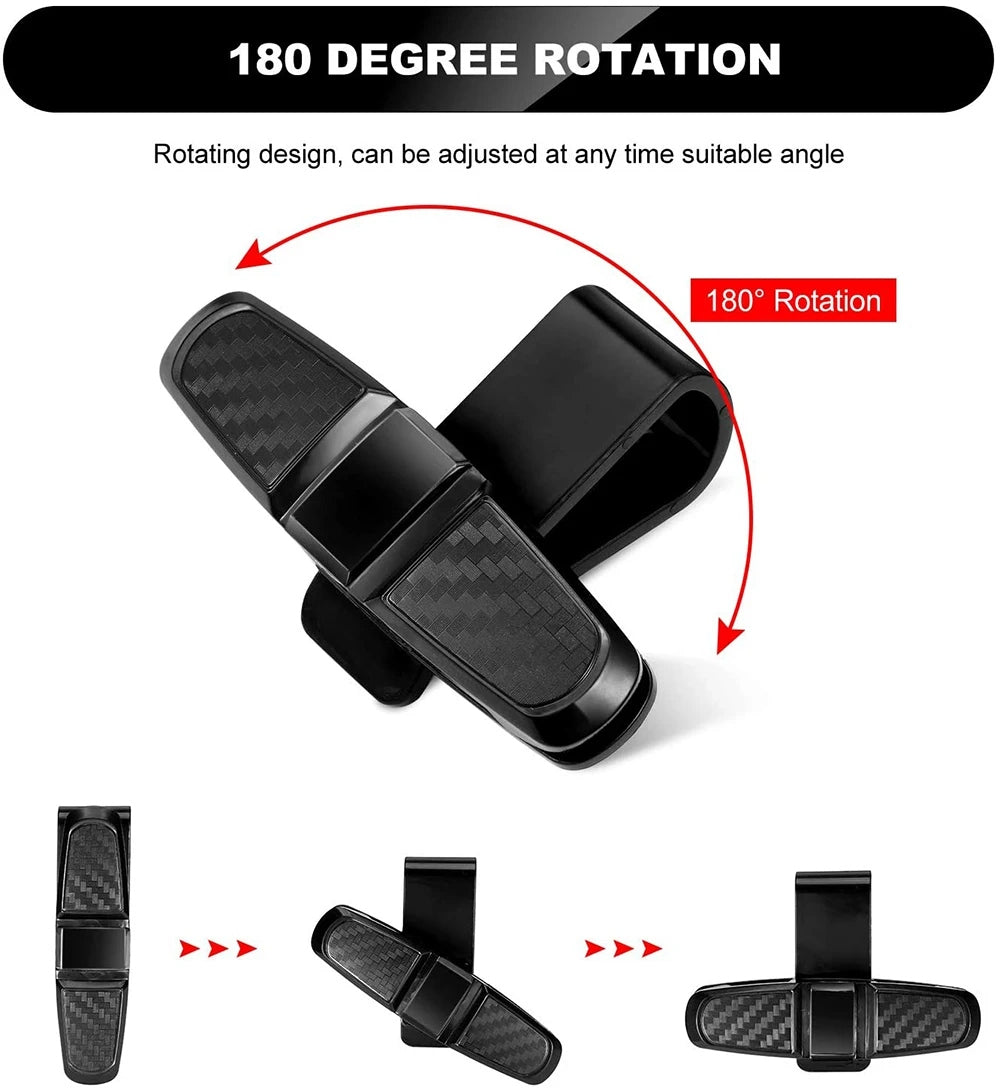 Sunglasses Car Visor Holder