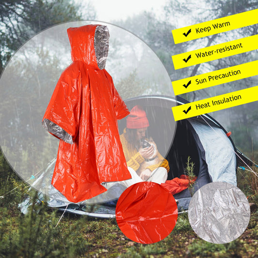 Emergency Survival Insulated Poncho