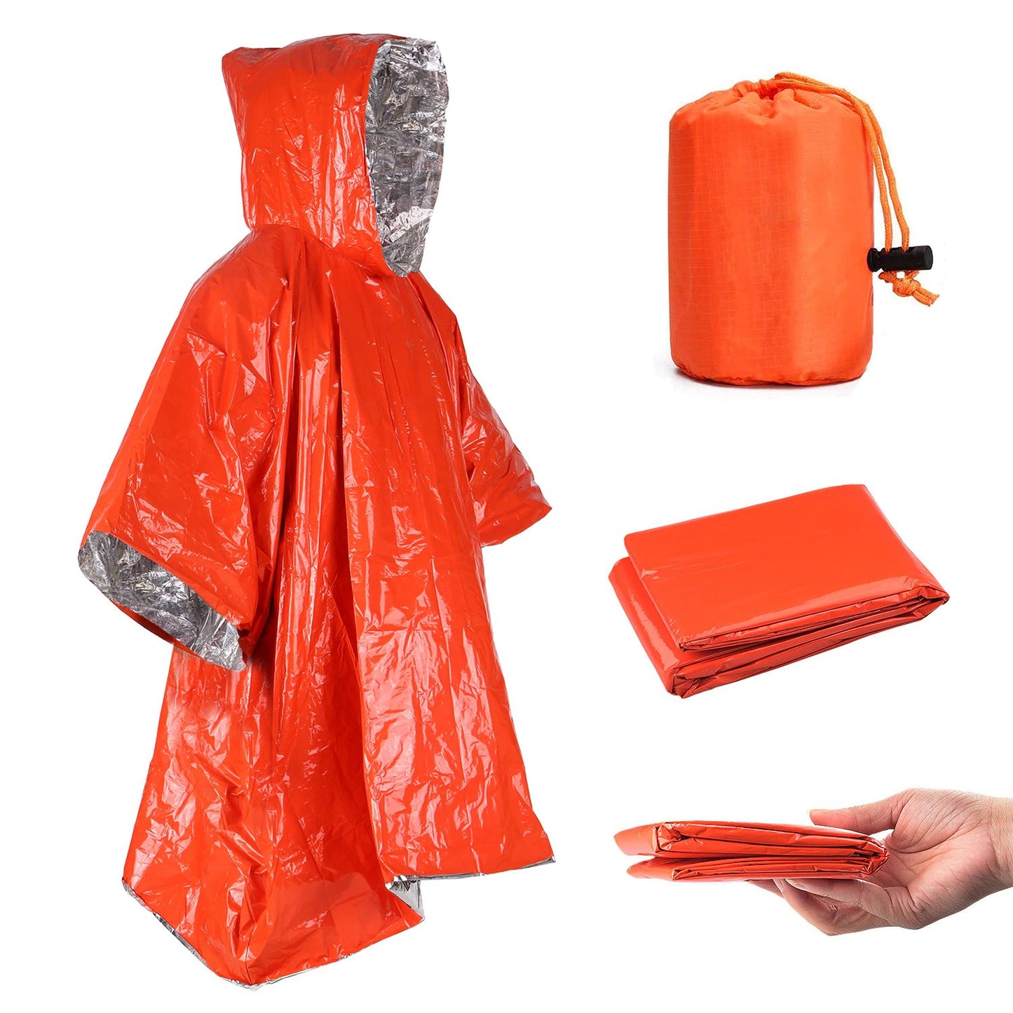Emergency Survival Insulated Poncho