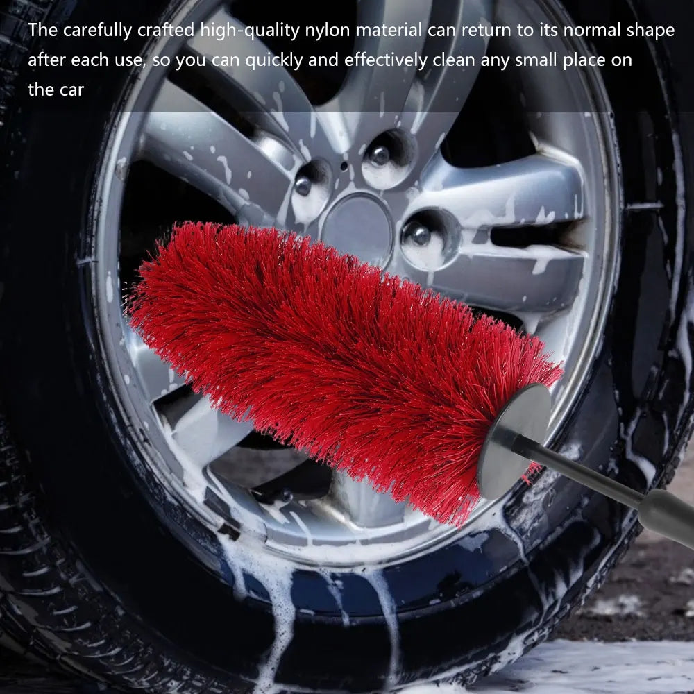 Wheel Tyre Rim Nylon Cleaning Brush