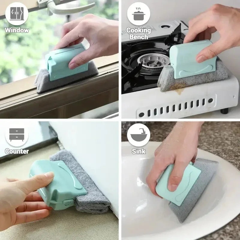 Window & Sliding Door Groove Cleaner - 2pk