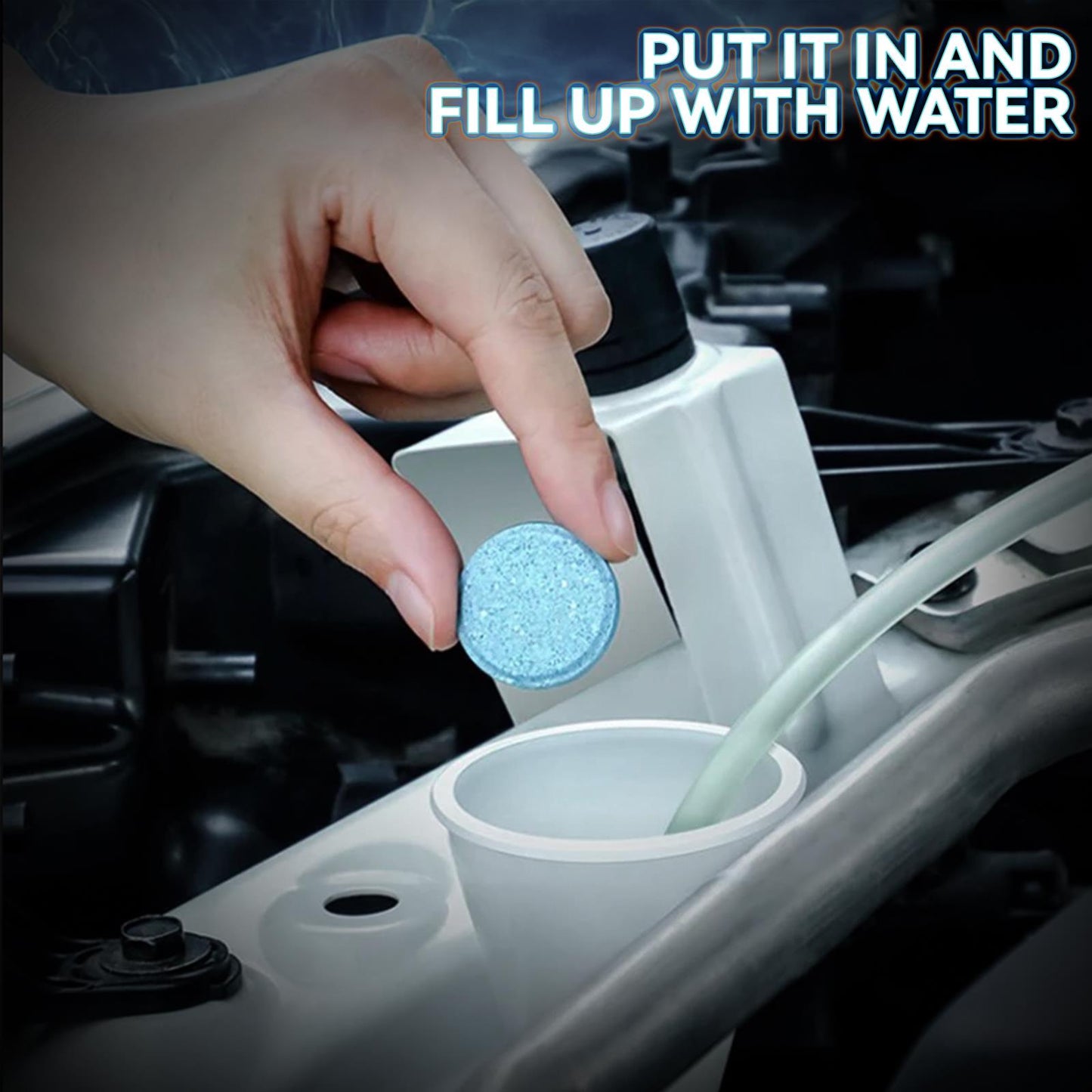 Windscreen Effervescent Cleaning Tablets - 10pcs