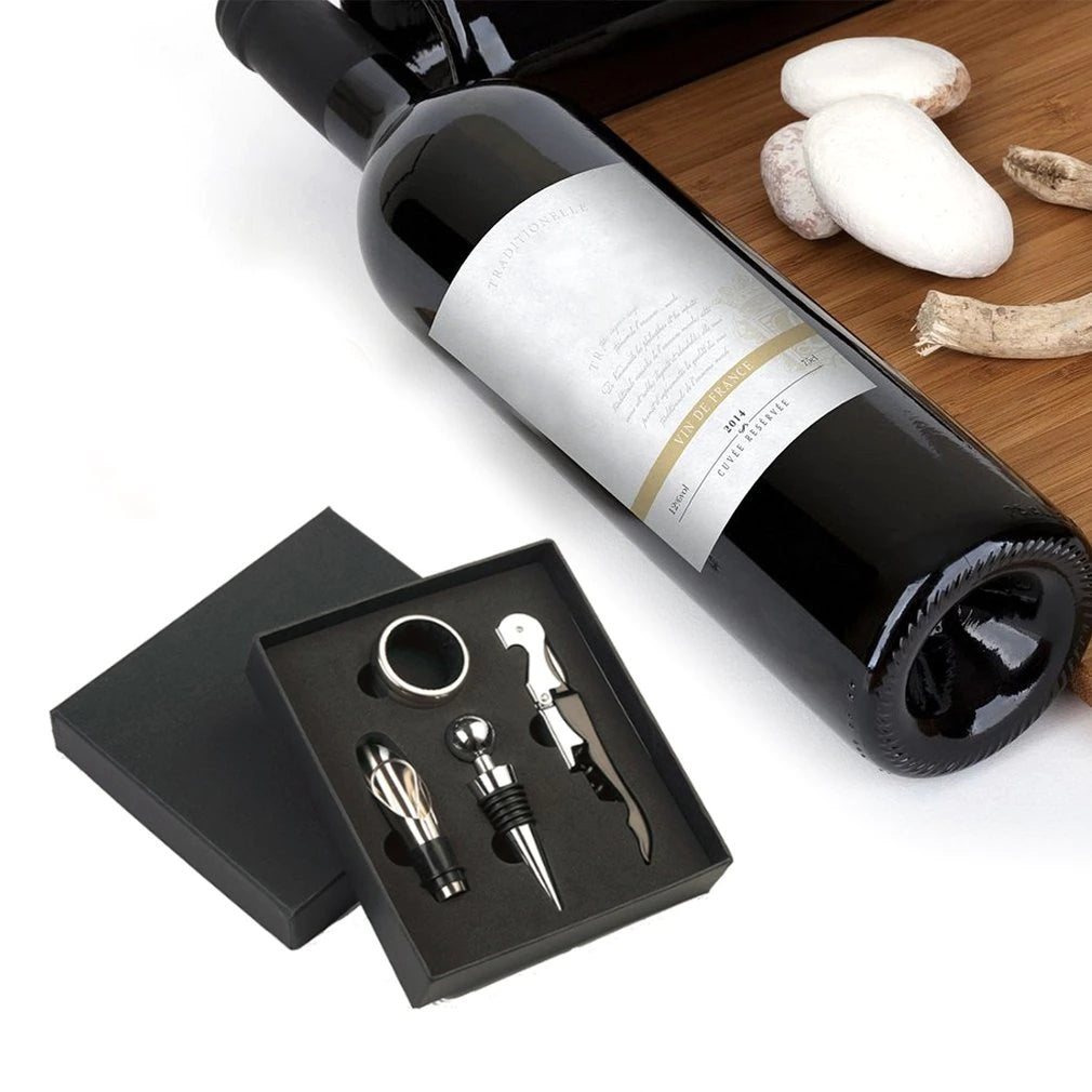 Wine Opener Set in Gift Box - 4pce