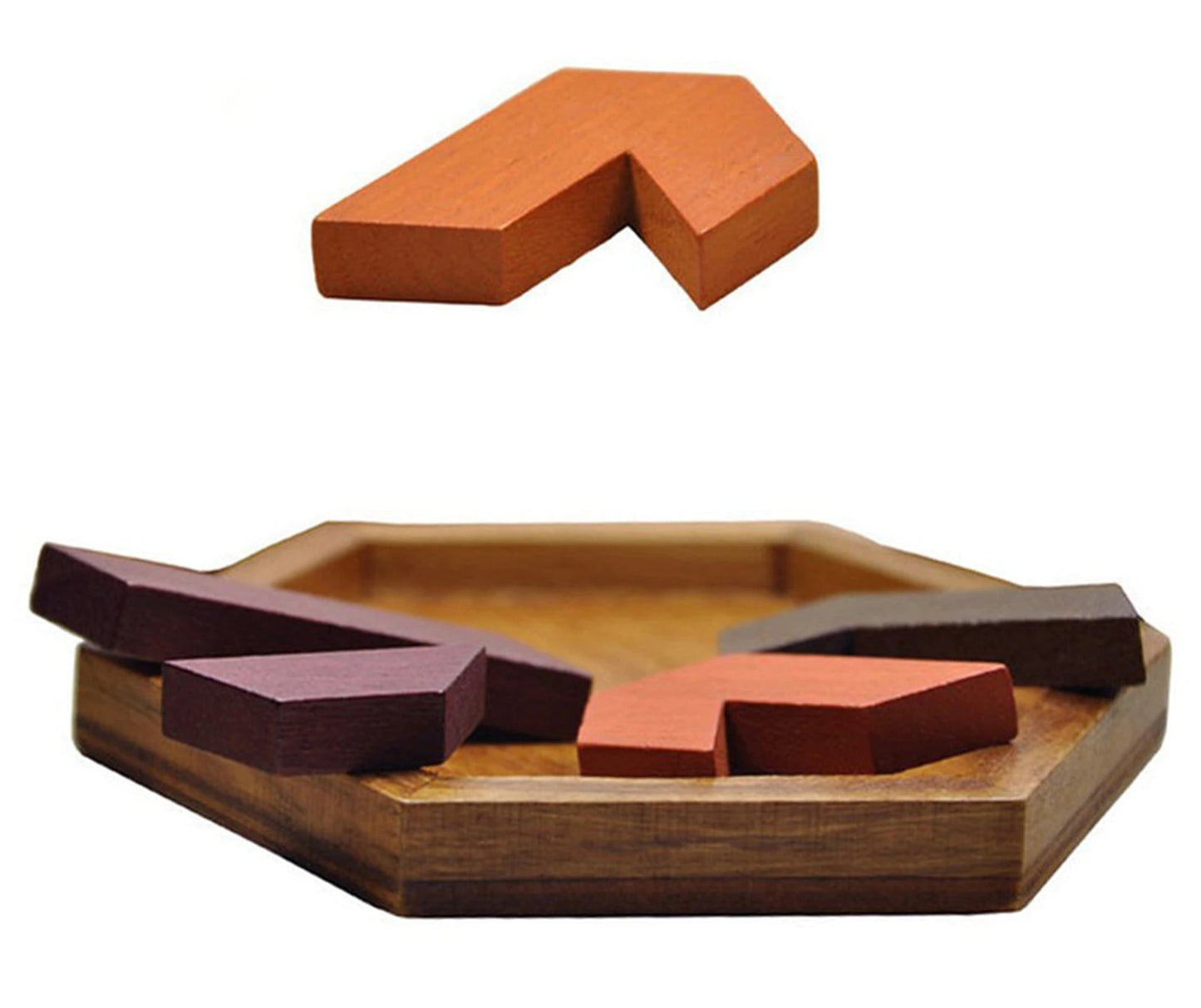 Tangram Geometric Wooden Montessori Puzzle