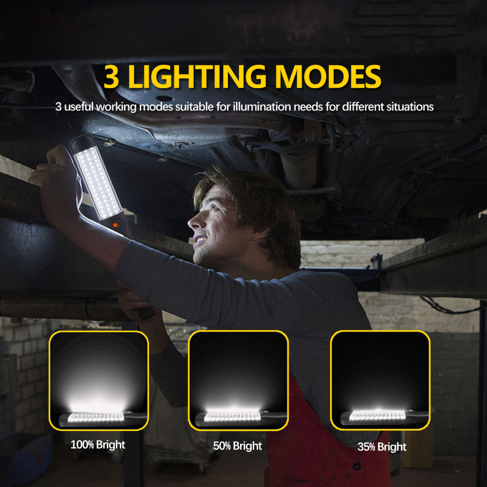 Work Light LED 3 Modes USB Rechargeable