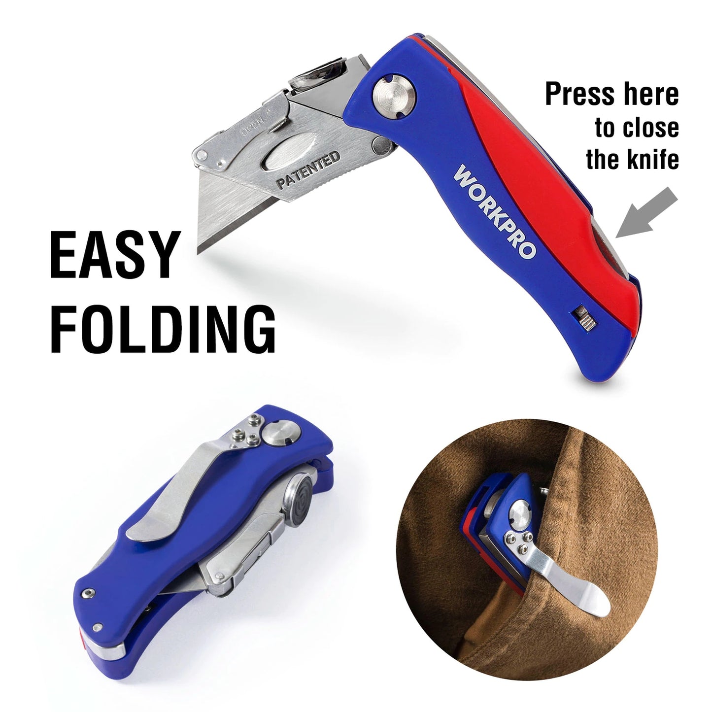 Workpro Folding Utility Knife