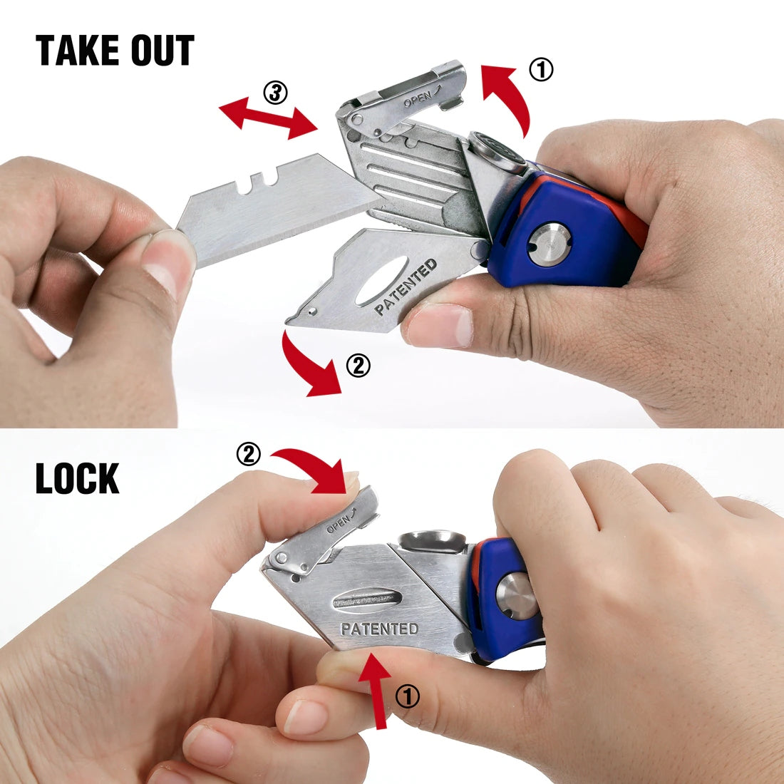 Workpro Folding Utility Knife