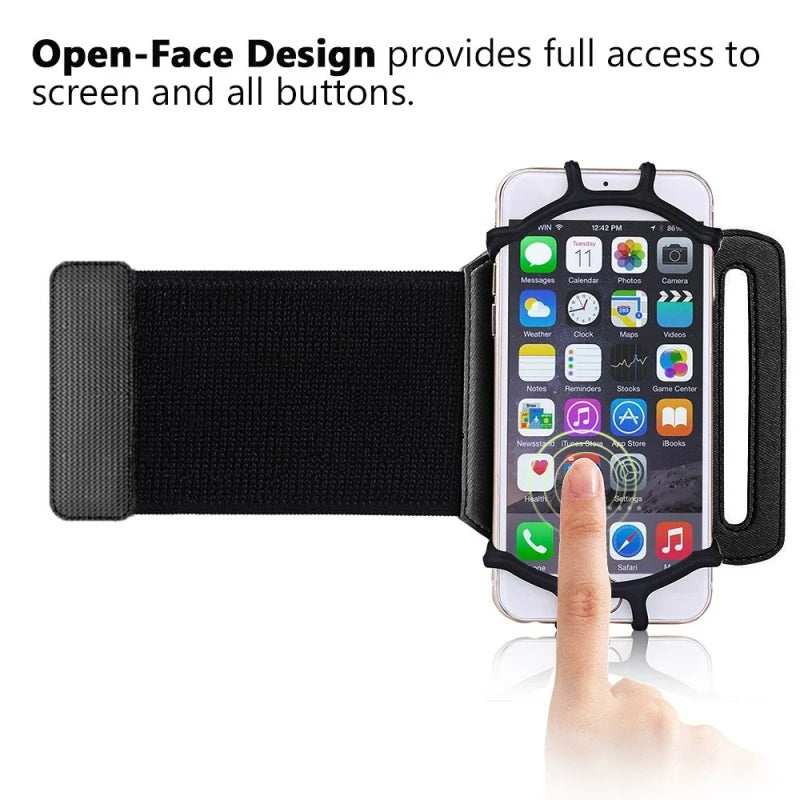 Wrist Arm Band Phone Holder 360 Degree Rotation